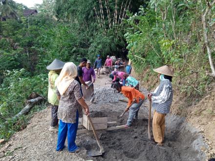 PERCEPATAN AKSES DESA SUKOKIDUL